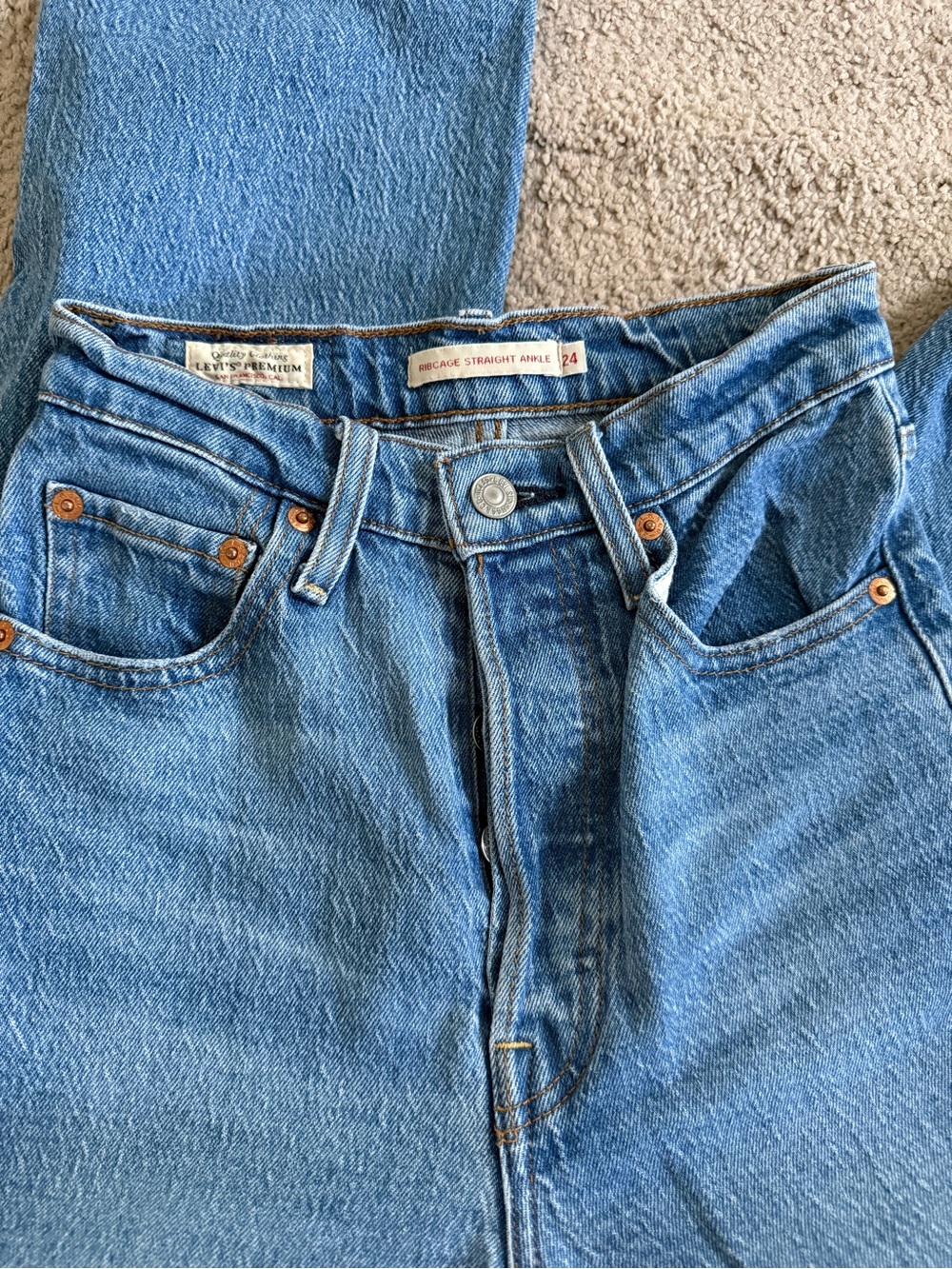 Levi's Ribcage Straight Ankle - Picture 3 of 3